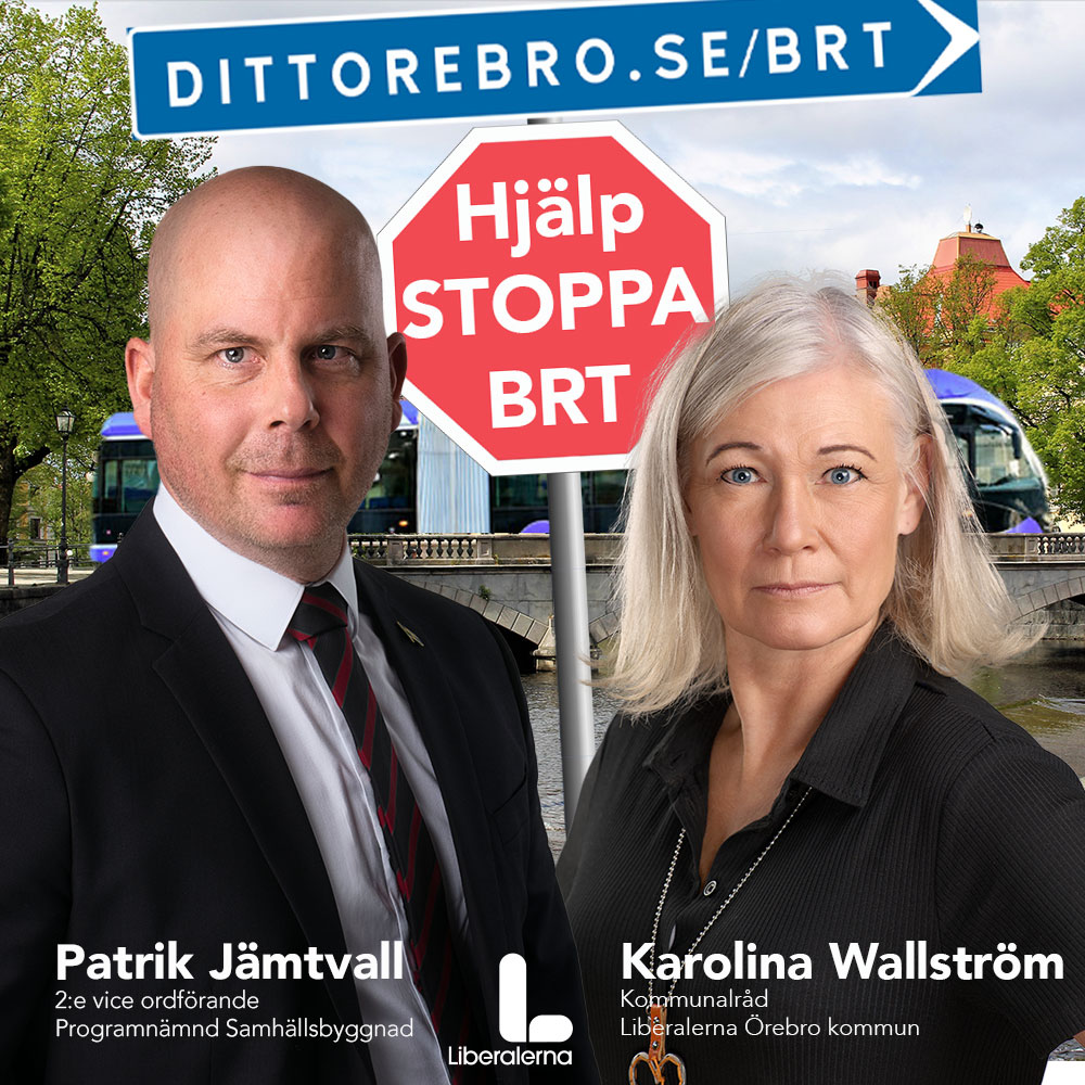 Patrik Jämtvall och Karolina Wallström
