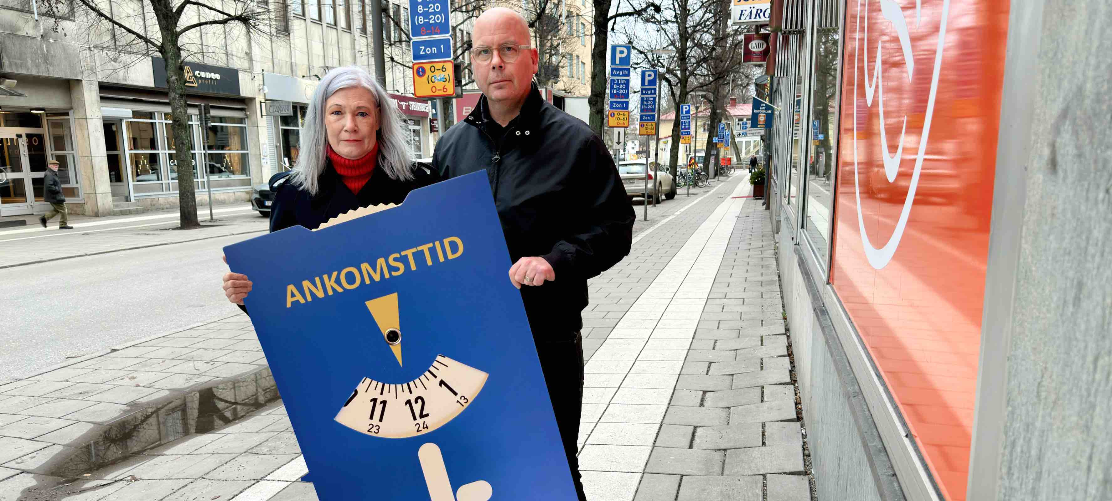 Parkera med P-skiva i Örebro