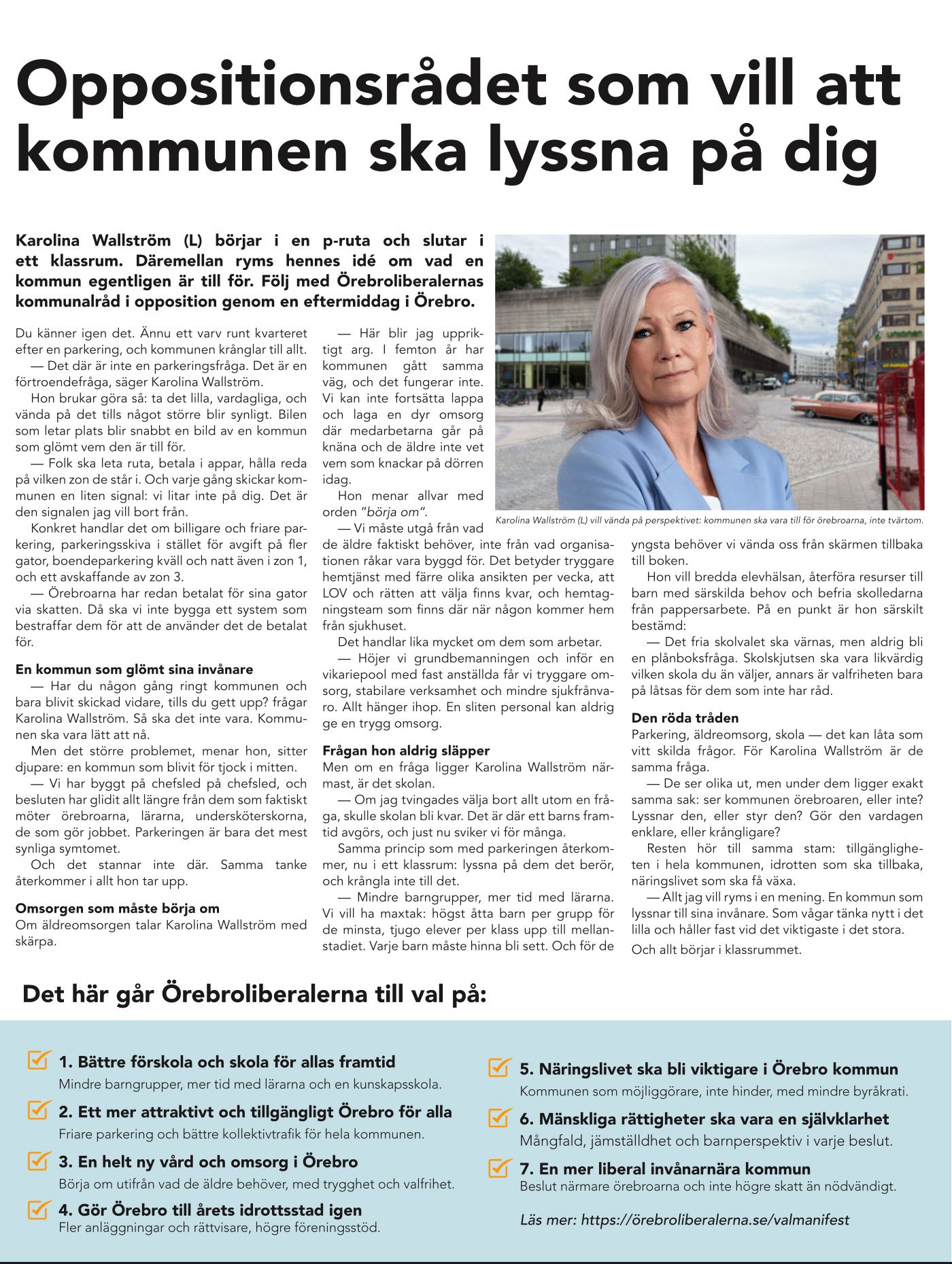 Oppositionsrådet som vill att kommunen ska lyssna på dig