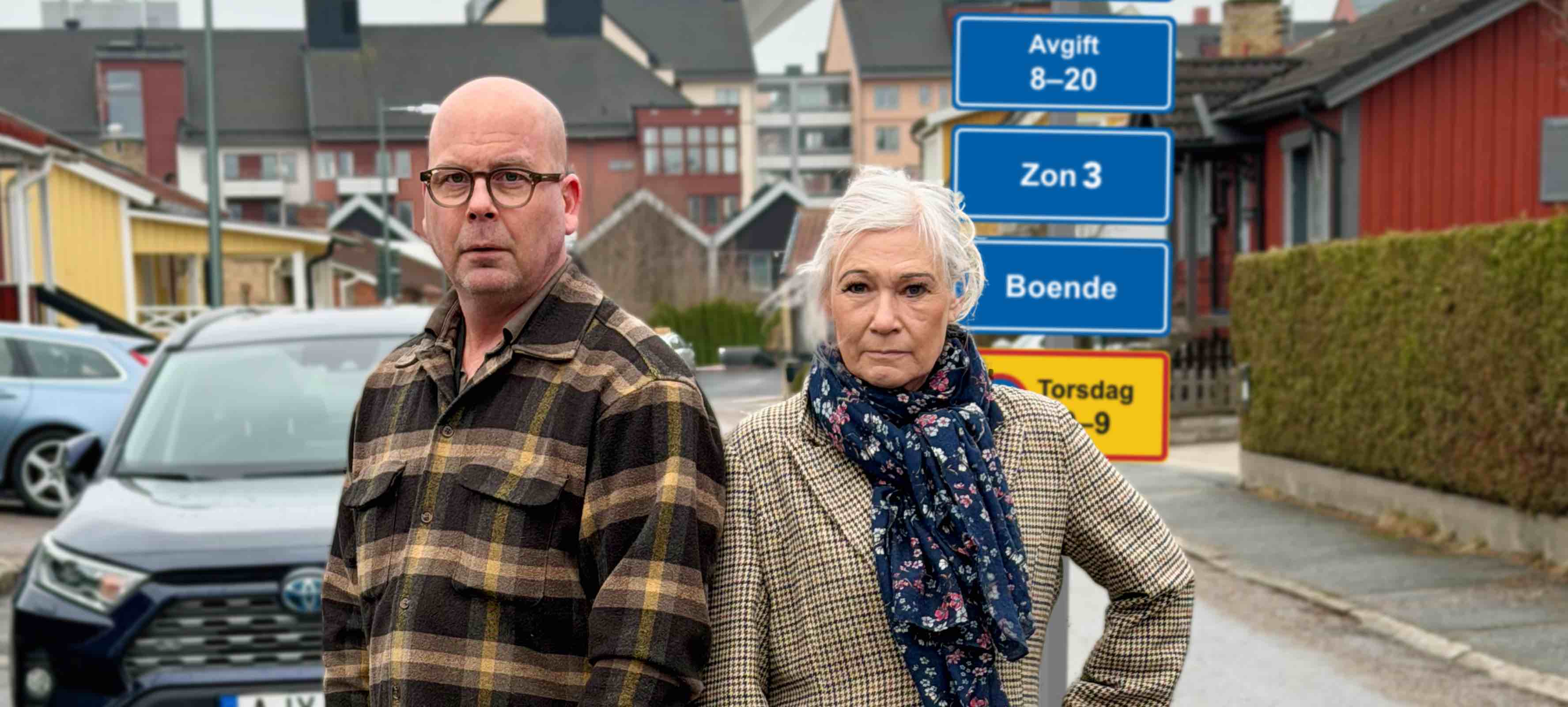 Kommunalråd Karolina Wallström (L) och Patrik Jämtvall (L) talesperson i samhällsbyggnadsfrågor säger att parkeringsavgifterna tas bort i zon 3 om Örebroliberalerna vinner valet.