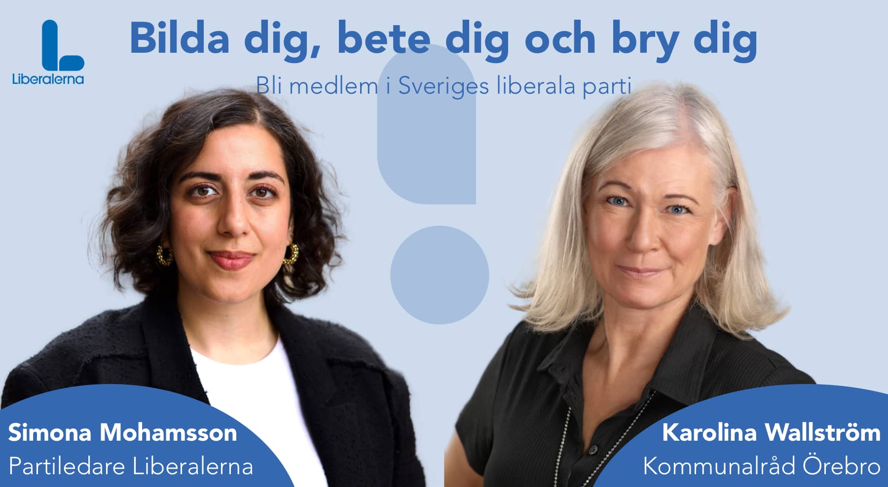 Simona Mohamsson och Karolina Wallström