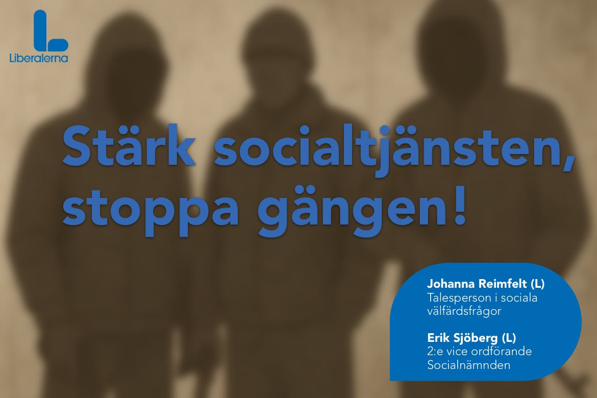 Stärk socialtjänsten, stoppa gängen
