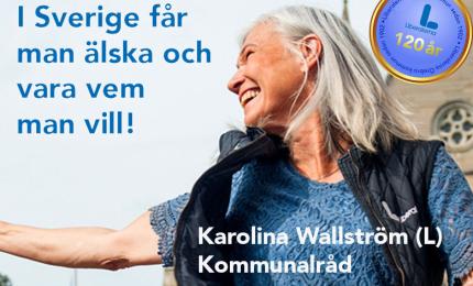 Kommunalråd Karolina Wallström (L)