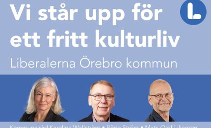 Kommunalråd Karolina Wallström, Börje Ström och Mats-Olof Liljegen