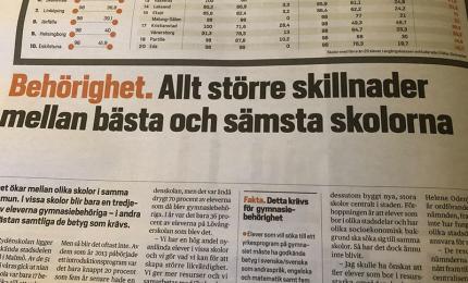Stor skillnad i resultat