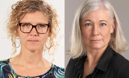 Johanna Reimfelt och Karolina Wallström