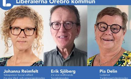 Johanna Reimfelt, Erik Sjöberg och Pia Delin