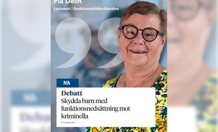 Pia Delin, Liberalerna Örebro kommun Ordförande Liberalerna Örebro kommun Ledamot Funktionsstödsnämnden