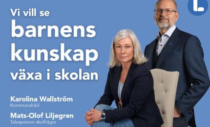 Karolina Wallström och Mats-Olof Liljegren