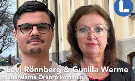 Gunilla Werme och Levi Rönnberg 
