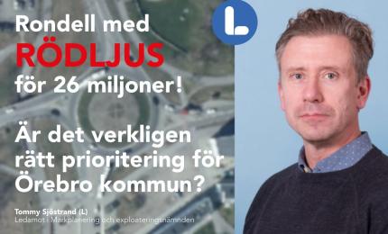 Tommy Sjöstrand (L) Ledamot i Markplanering och exploateringsnämnden