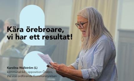 Kommunalråd Karolina Wallström (L)