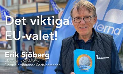 Erik Sjöberg, Liberalerna Örebro kommun 2:e vice ordförande Socialnämnden
