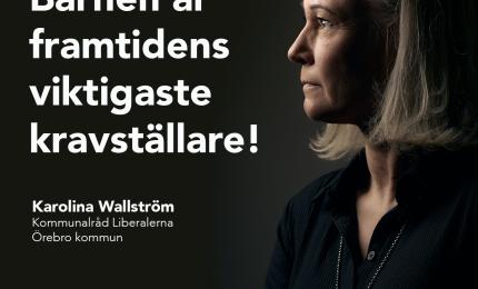 Kommunalråd Karolina Wallström (L)