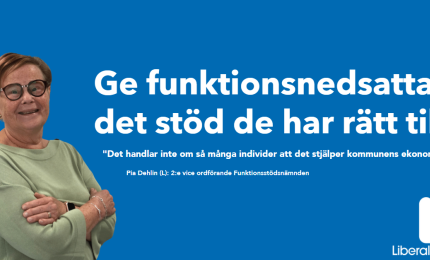 Pia Delin Delin Liberalerna Örebro kommun 2:e vice ordförande Funktionsstödsnämnden