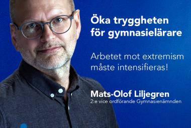 Mats-Olof Liljegren, Liberalerna 2:e vice ordförande Gymnasienämnden