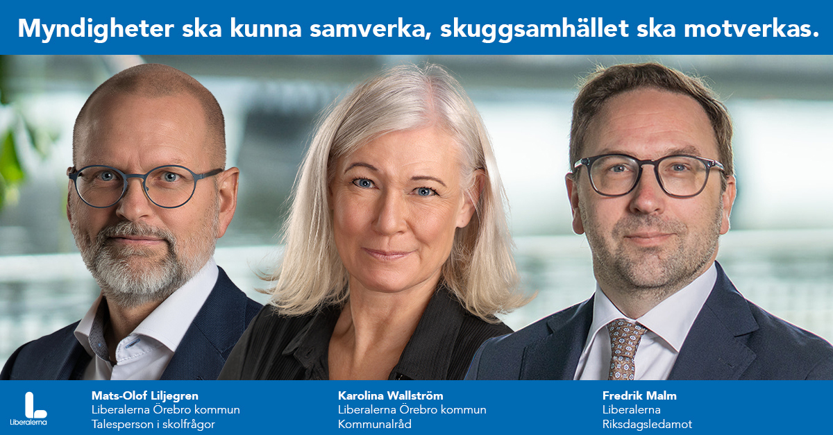 Fredrik Malm, Karolina Wallström och Mats-Olof Liljegren skriver om lagstiftningen om informationsutbyte