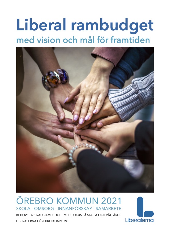 Liberal budget 2021 för Örebro kommun