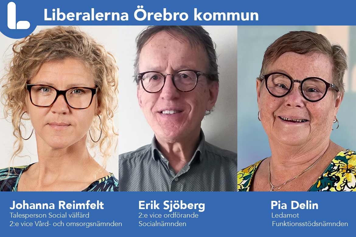 Johanna Reimfelt, Erik Sjöberg och Pia Delin