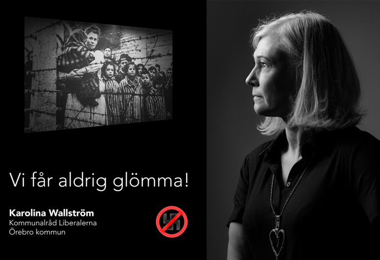 Förintelsens minnesdag, Karolina Wallström (L) Kommunalråd