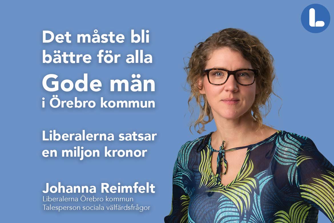 Johanna Reimfelt, Liberalerna Örebro kommun Talesperson i sociala välfärdsfrågor Ledamot Kommunfullmäktige  2:e vice ordförande Vård- och omsorgsnämnden 