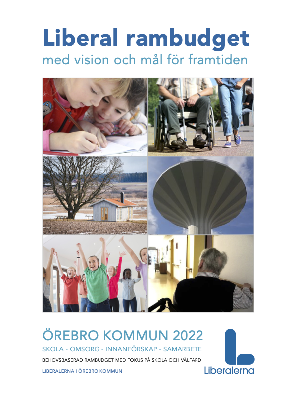 Liberalernas budget för Örebro kommun 2022