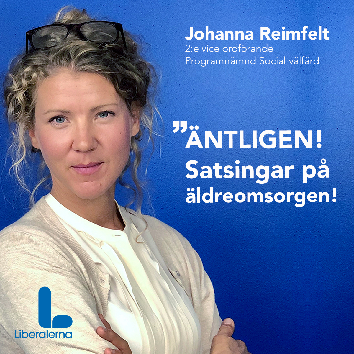 Johanna Reimfelt Liberalerna Örebro Ledamot Vuxenutbildnings- och arbetsmarknadsnämnden