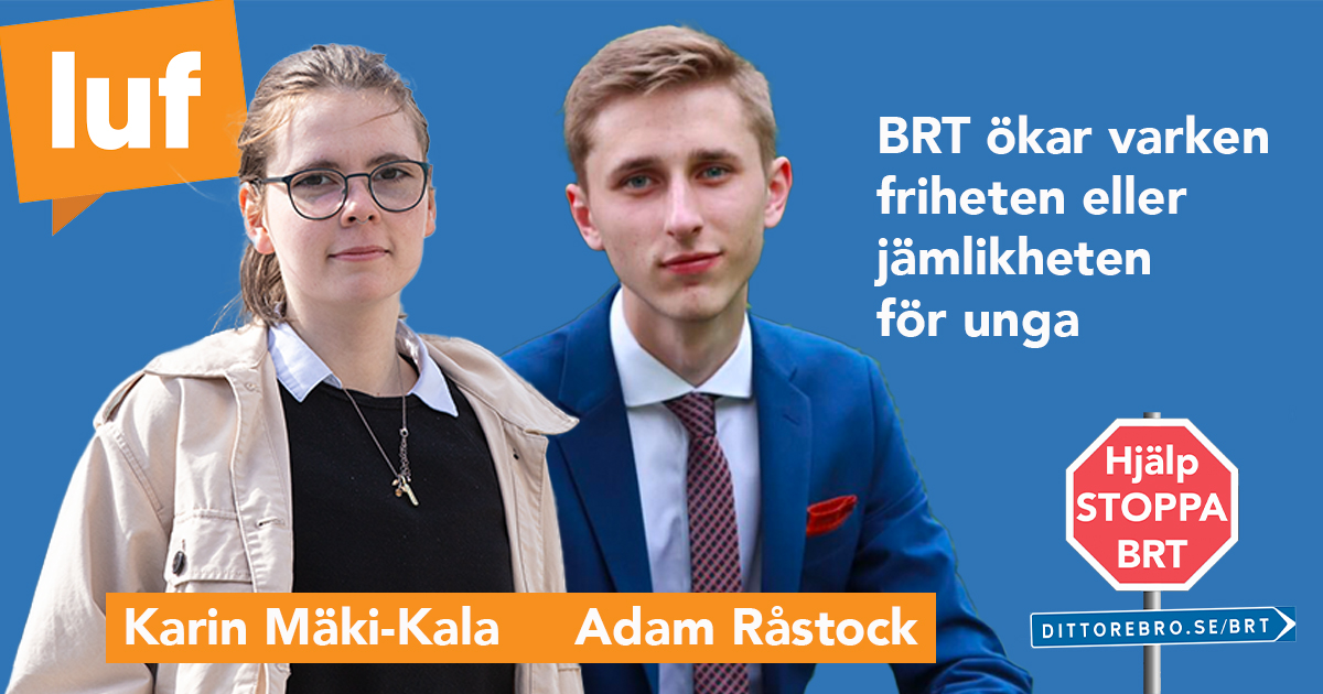 Karin Mäki-Kala och Adam Råstock