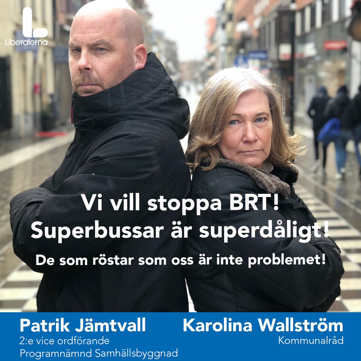 Patrik Jämtvall och Karolina Wallström