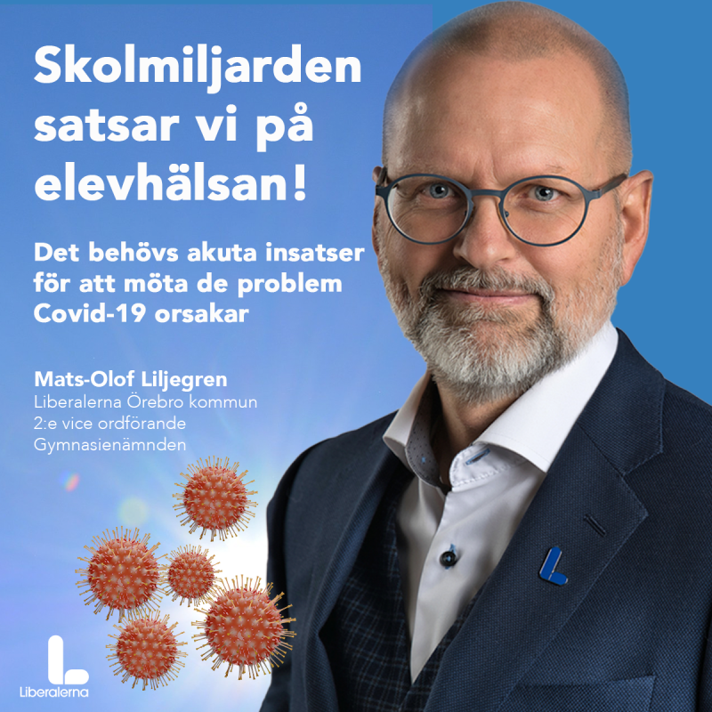 Mats-Olof Liljegren, Liberalerna Örebro kommun 2:e vice ordförande Gymnasienämnden