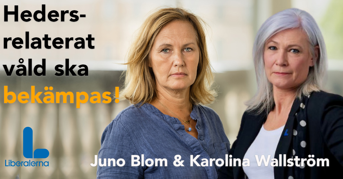 Juno Blom och Karolina Wallström