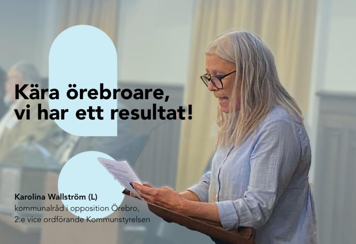 Kommunalråd Karolina Wallström (L)