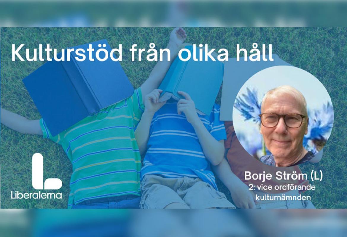 Börje Ström Liberalerna Örebro kommun 2:e vice ordförande Kulturnämnden Tel: 0765-812276 E-post: borje.strom@orebro.se