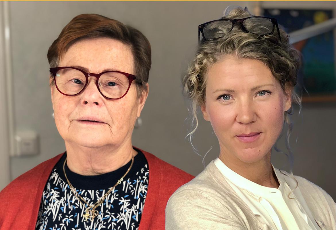 Pia Delin Delin och Johanna Reimfelt