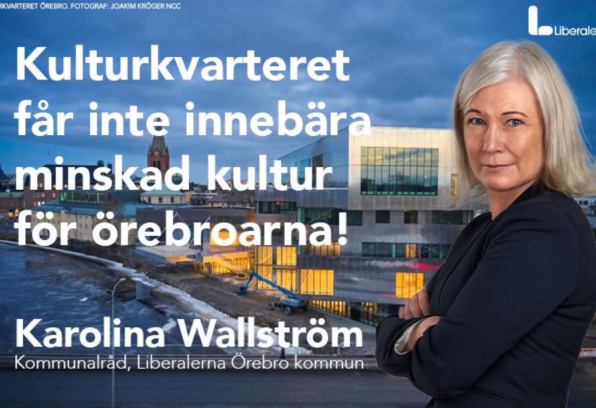 Kommunalråd Karolina Wallström (L)