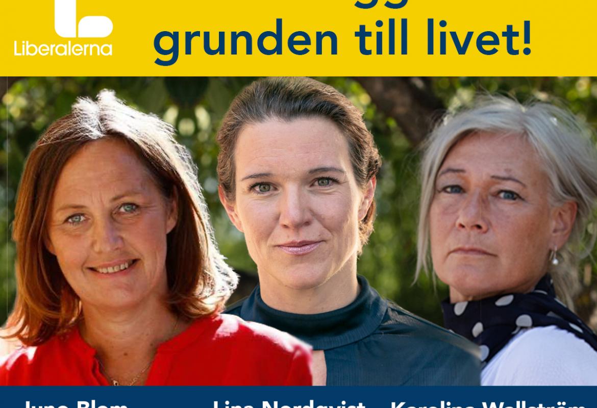Juno Blom, Lina Nordqvist, Karolina Wallström