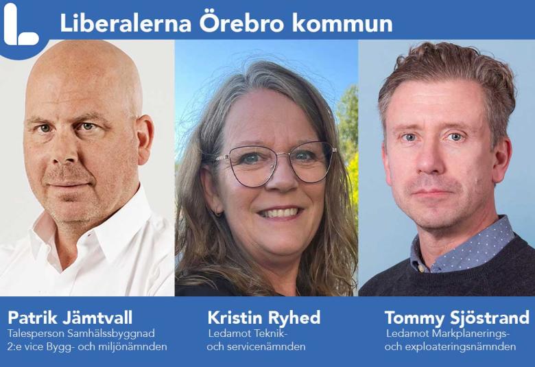 Patrik Jämtvall, Kristin Ryhed och Tommy Sjöstrand
