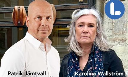 Patrik Jämtvall och Karolina Wallström