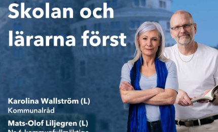 Karolina Wallström och Mats-Olof Liljegren 