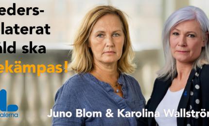 Juno Blom och Karolina Wallström