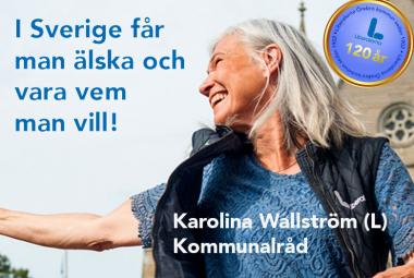 Kommunalråd Karolina Wallström (L)
