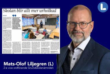 Mats-Olof Liljegren, Liberalerna Örebro kommun Talesperson i skolfrågor 1:e ersättare Kommunfullmäktige 2:e vice ordförande Grundskolenämnden