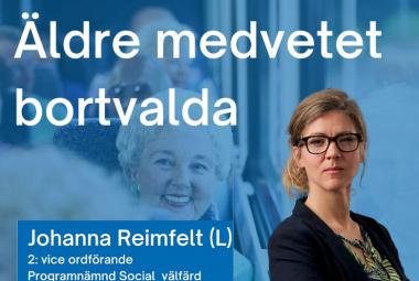 Johanna Reimfelt, Liberalerna Örebro kommun 2:e vice ordförande Programnämnd Social välfärd Tel: 070-744 40 70 E-post: johanna.reimfelt@orebro.se