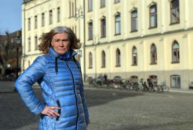 Karolina Wallström (L) Kommunalråd och Patrik Jämtvall Liberalerna Örebro  2:e vice ordförande Programnämnd Samhällsbyggnad
