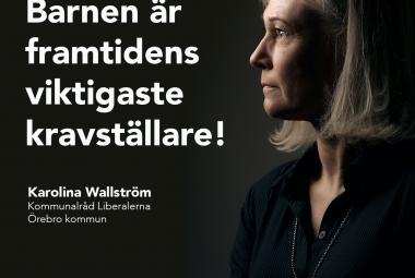 Kommunalråd Karolina Wallström (L)